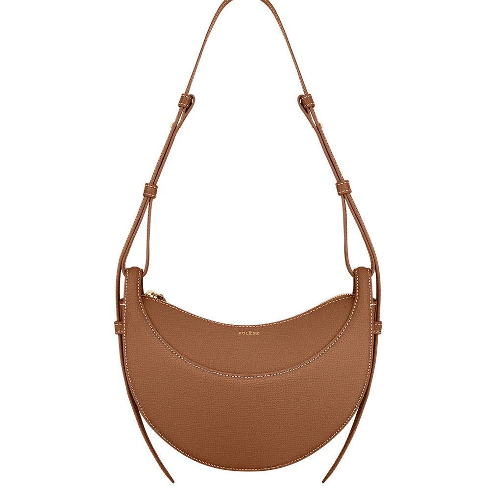 Polene Brown Shoulder Bag